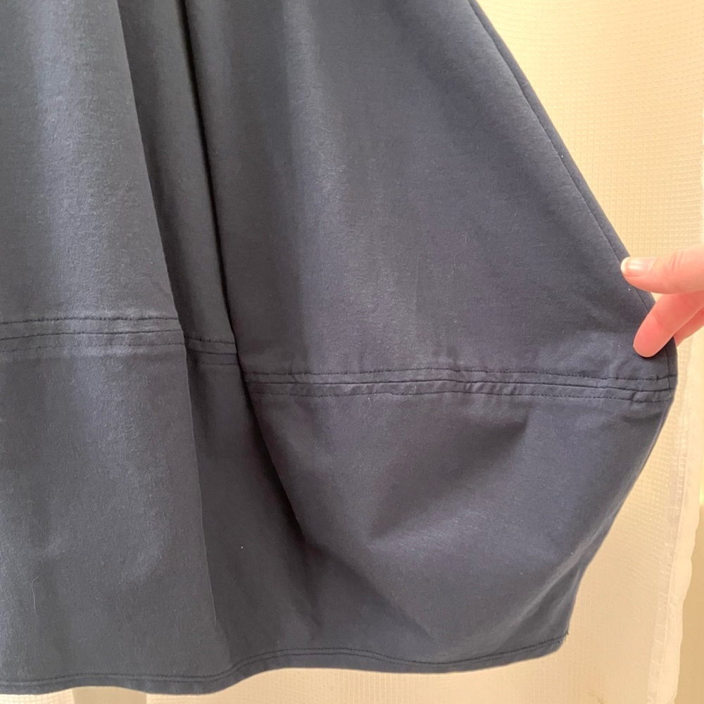 Pretty blue tank/full skirt dress, Just JLL size Small - Picture 2 of 14